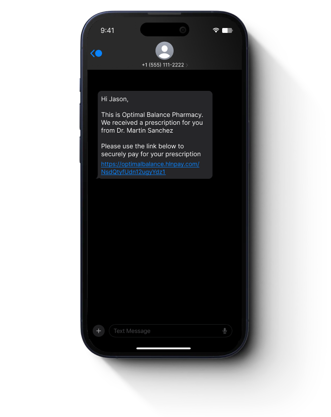 Receive Your Welcome Text